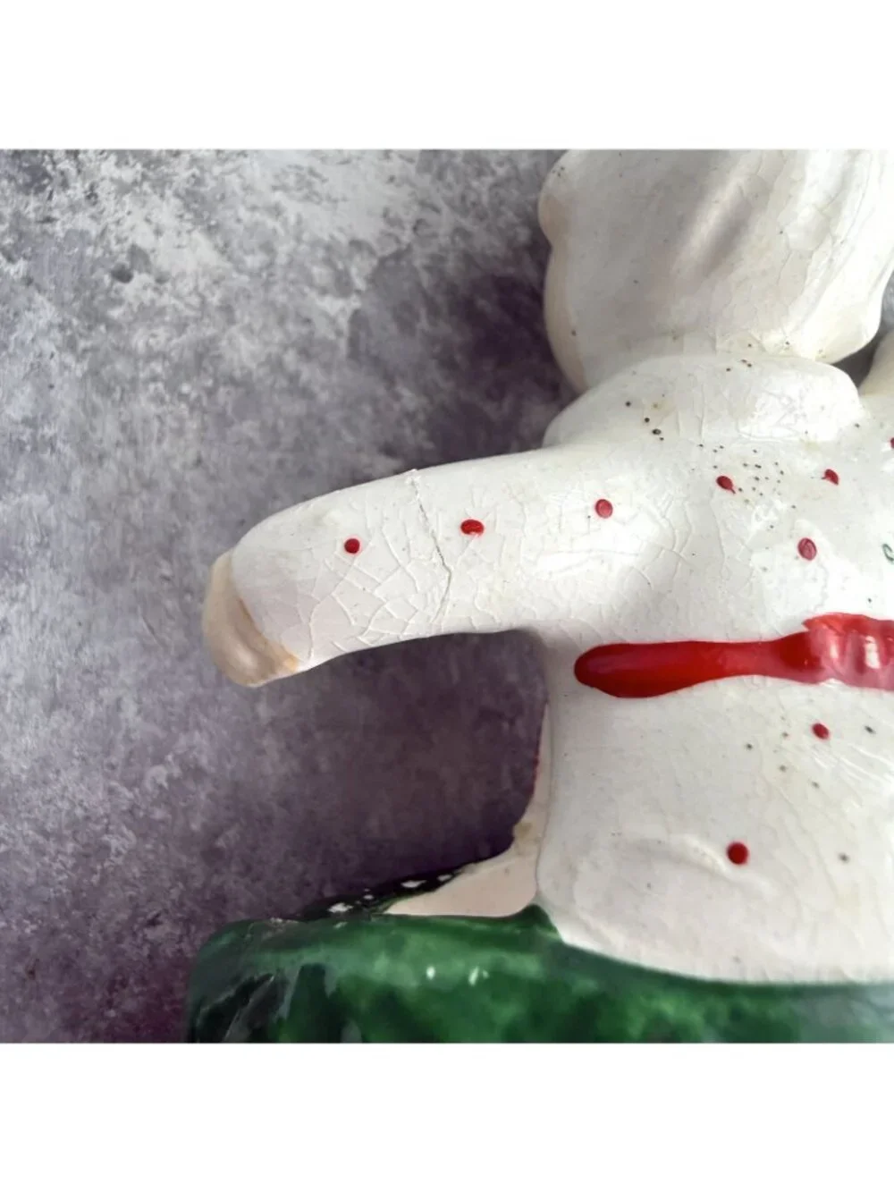 Vintage Dan Brechner Mrs Claus Candle Climber Replacement *FLAW*